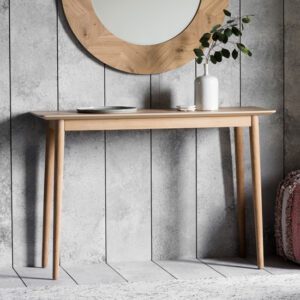 Milano Wooden Console Table In Mat Lacquer