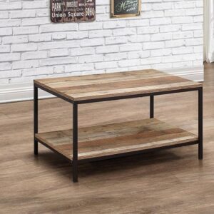 Urbana Wooden Coffee Table In Rustic