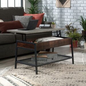 Magnolia Wooden Coffee Table In Rich Walnut And Slate Grey